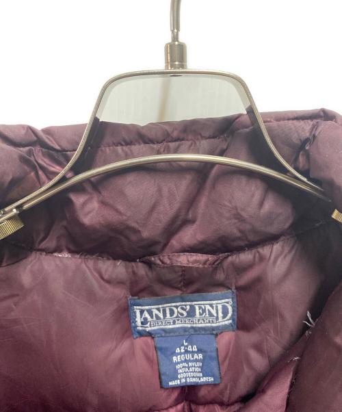 LAND'S END（ランズエンド）LAND'S END (ランズエンド) 90sダウンベスト レッド サイズ:Lの古着・服飾アイテム