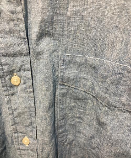 POLO RALPH LAUREN（ポロ・ラルフローレン）POLO RALPH LAUREN (ポロ・ラルフローレン) THE BIG FIT  ボタンダウンシャツ インディゴ サイズ:Mの古着・服飾アイテム