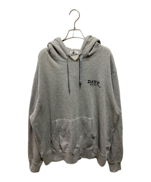 Hysteric Glamour（ヒステリックグラマー）Hysteric Glamour (ヒステリックグラマー) グラフィックフーディ グレー サイズ:XLの古着・服飾アイテム