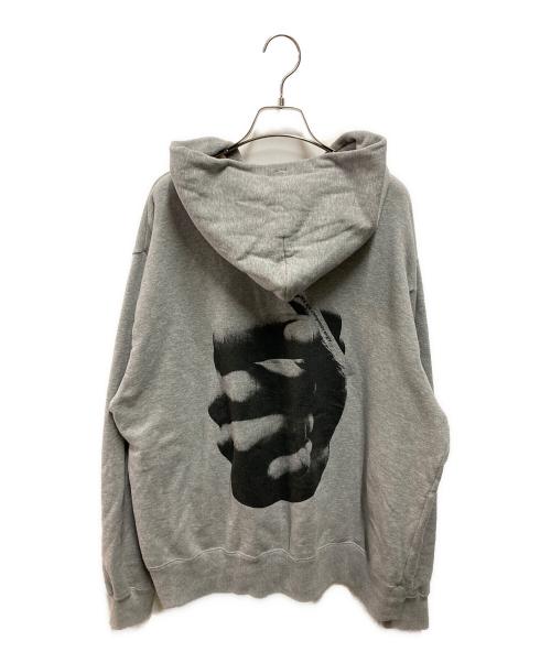 Hysteric Glamour（ヒステリックグラマー）Hysteric Glamour (ヒステリックグラマー) グラフィックフーディ グレー サイズ:XLの古着・服飾アイテム