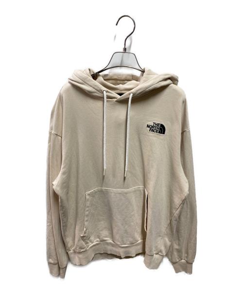 THE NORTH FACE（ザ ノース フェイス）THE NORTH FACE (ザ ノース フェイス) COTTON ESSENTIAL HOODIE ベージュ サイズ:Ｍの古着・服飾アイテム