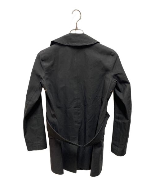 LOUIS VUITTON（ルイ ヴィトン）LOUIS VUITTON (ルイ ヴィトン) 裏地モノグラムゴム引きコート ブラック サイズ:36の古着・服飾アイテム