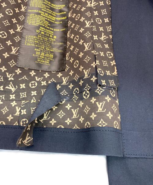 LOUIS VUITTON（ルイ ヴィトン）LOUIS VUITTON (ルイ ヴィトン) 裏地モノグラムゴム引きコート ブラック サイズ:36の古着・服飾アイテム