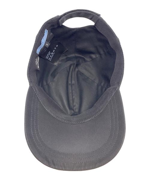 PRADA（プラダ）PRADA (プラダ) ReNylonベースボールキャップ 1HC274 2DMI トライアングルロゴ ブラック サイズ:Sの古着・服飾アイテム