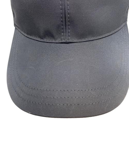 PRADA（プラダ）PRADA (プラダ) ReNylonベースボールキャップ 1HC274 2DMI トライアングルロゴ ブラック サイズ:Sの古着・服飾アイテム