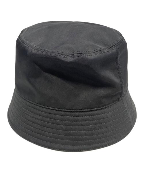 PRADA（プラダ）PRADA (プラダ) ReNylonバケットハット 2HC137 2DMI ブラック サイズ:Ｌの古着・服飾アイテム