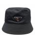 PRADA（プラダ）の古着「ReNylonバケットハット 2HC137 2DMI」｜ブラック