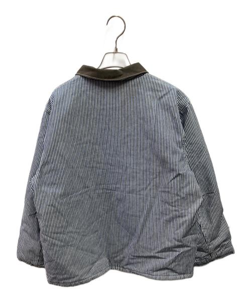 Carter's（カーターズ）Carter's (カーターズ) 80sヒッコリーカバーオール ホワイト×ブルー サイズ:Lの古着・服飾アイテム
