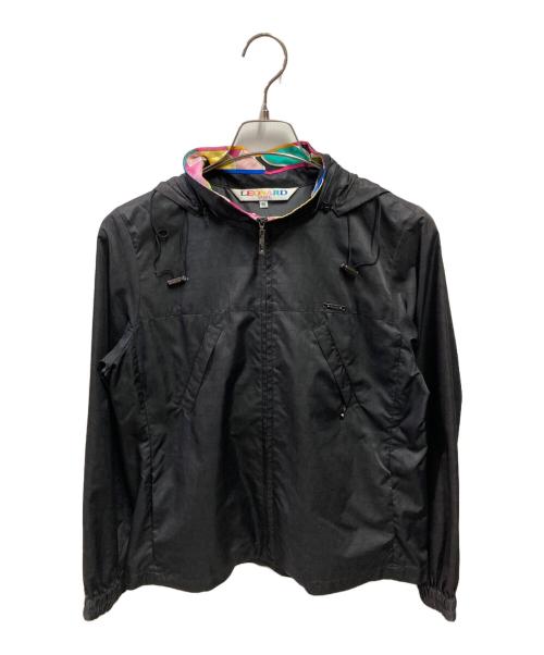 LEONARD SPORT（レオナール スポーツ）LEONARD SPORT (レオナール スポーツ) ナイロンジャケット ブラック サイズ:40の古着・服飾アイテム