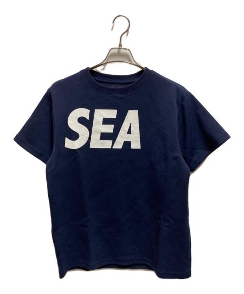 WIND AND SEA（ウィンダンシー）WIND AND SEA (ウィンダンシー) WDS-SIG S/S Tee ネイビー サイズ:Ｍの古着・服飾アイテム