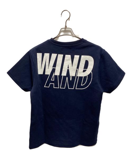 WIND AND SEA（ウィンダンシー）WIND AND SEA (ウィンダンシー) WDS-SIG S/S Tee ネイビー サイズ:Ｍの古着・服飾アイテム