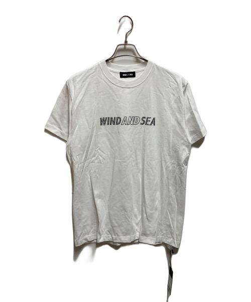 WIND AND SEA（ウィンダンシー）WIND AND SEA (ウィンダンシー) RHINESTONE S/S TEE ホワイト サイズ:Ｍの古着・服飾アイテム