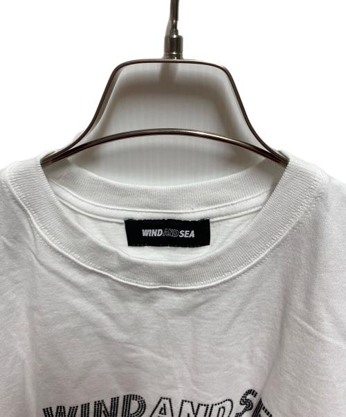 WIND AND SEA（ウィンダンシー）WIND AND SEA (ウィンダンシー) RHINESTONE S/S TEE ホワイト サイズ:Ｍの古着・服飾アイテム