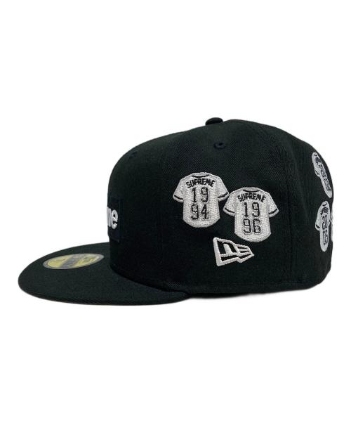 SUPREME（シュプリーム）SUPREME (シュプリーム) New Era (ニューエラ) Jerseys Box Logo ブラック サイズ:7　1/2の古着・服飾アイテム