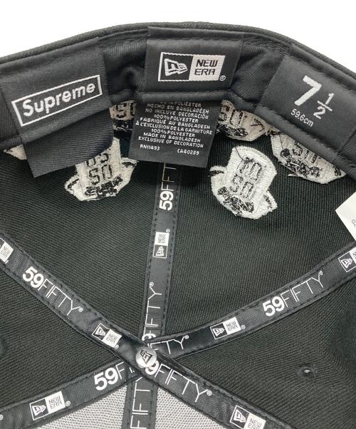 SUPREME（シュプリーム）SUPREME (シュプリーム) New Era (ニューエラ) Jerseys Box Logo ブラック サイズ:7　1/2の古着・服飾アイテム