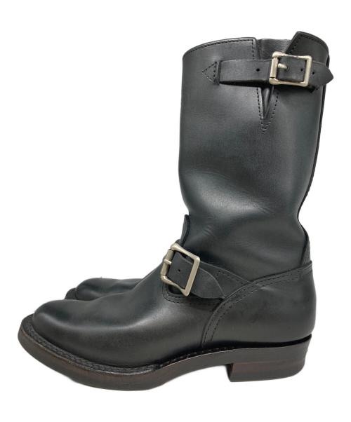 WESCO（ウェスコ）WESCO (ウェスコ) custom boss エンジニアブーツ ブラック サイズ:7Eの古着・服飾アイテム