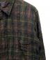 中古・古着 COMME des GARCONS (コムデギャルソン) チェック柄ドッキングシャツ HH-B015 ブラウン サイズ:XS：10000円