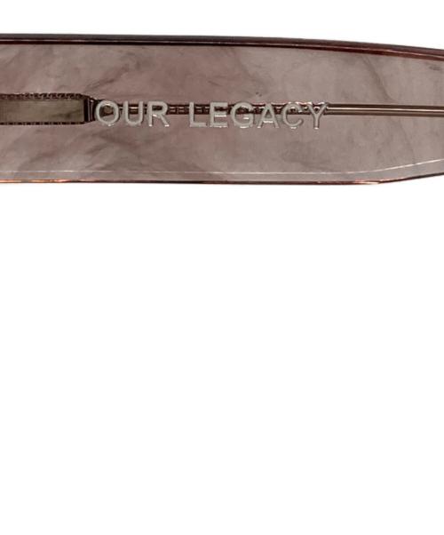 OUR LEGACY（アワーレガシー）OUR LEGACY (アワーレガシー) M.SAMHAINサングラス ピンク サイズ:SIZE 25-09の古着・服飾アイテム