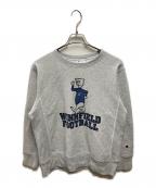 Champion REVERSE WEAVEチャンピオン リバース ウィーブ）の古着「プリントスウェット」｜グレー
