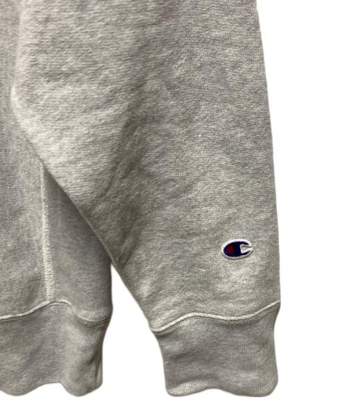 Champion REVERSE WEAVE（チャンピオン リバース ウィーブ）Champion REVERSE WEAVE (チャンピオン リバース ウィーブ) プリントスウェット グレー サイズ:Mの古着・服飾アイテム