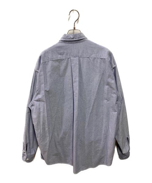 CAHLUMN（カウラム）CAHLUMN (カウラム) Magazine Pocket Oxford B.D Shirt ブルー サイズ:Ｍの古着・服飾アイテム