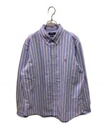 POLO RALPH LAUREN（ポロ・ラルフローレン）の古着「CLASSIC FIT BDシャツ」｜ブルー×ピンク
