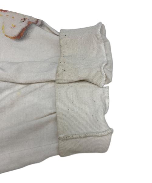 SAINT MICHAEL（セントマイケル）SAINT MICHAEL (セントマイケル) SHERMER (シャーマー) 24SS HEART CKIE LS TEE ホワイト サイズ:Lの古着・服飾アイテム