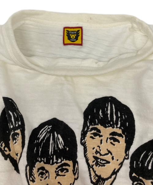 HUMAN MADE（ヒューマンメイド）HUMAN MADE (ヒューマンメイド) BEATLES (ビートルズ) BEATLES TEE ホワイト サイズ:Lの古着・服飾アイテム