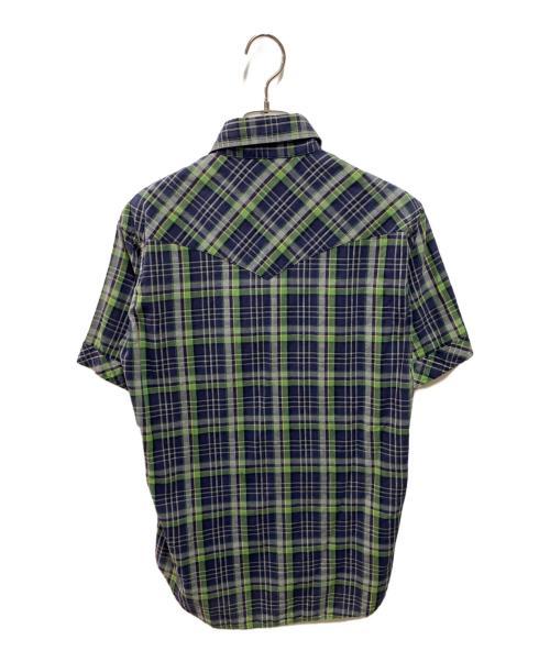 Hysteric Glamour（ヒステリックグラマー）Hysteric Glamour (ヒステリックグラマー) 半袖ウエスタンシャツ グリーン サイズ:Ｓの古着・服飾アイテム