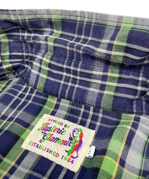 Hysteric Glamour（ヒステリックグラマー）Hysteric Glamour (ヒステリックグラマー) 半袖ウエスタンシャツ グリーン サイズ:Ｓの古着・服飾アイテム