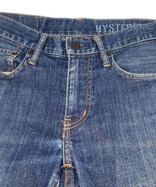 Hysteric Glamour（ヒステリックグラマー）Hysteric Glamour (ヒステリックグラマー) ストレッチデニムパンツ インディゴ サイズ:28の古着・服飾アイテム