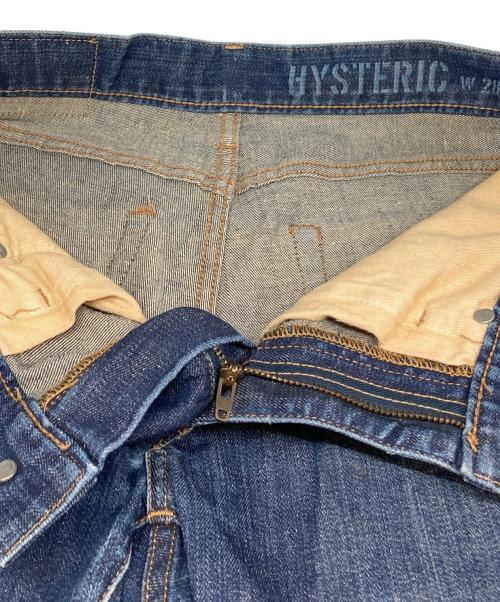 Hysteric Glamour（ヒステリックグラマー）Hysteric Glamour (ヒステリックグラマー) ストレッチデニムパンツ インディゴ サイズ:28の古着・服飾アイテム