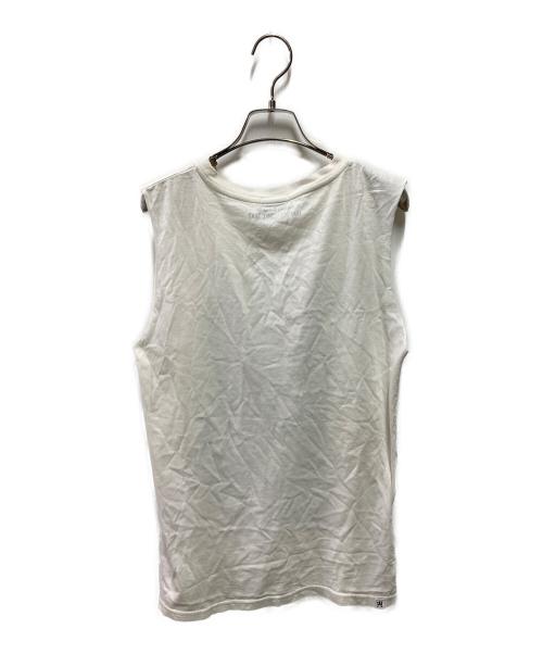 Hysteric Glamour（ヒステリックグラマー）Hysteric Glamour (ヒステリックグラマー) ノースリーブカットソー ホワイト サイズ:freeの古着・服飾アイテム