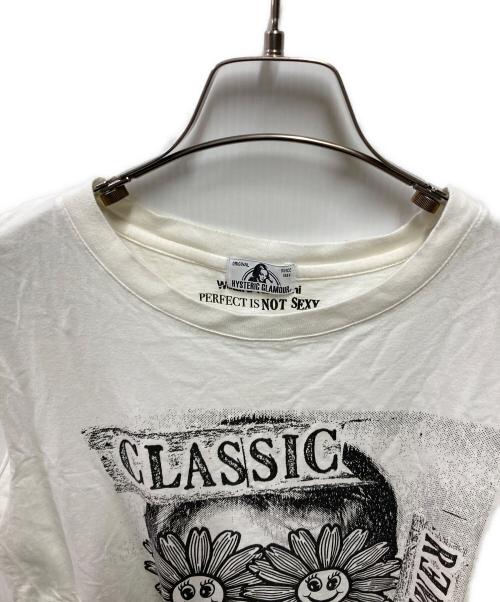 Hysteric Glamour（ヒステリックグラマー）Hysteric Glamour (ヒステリックグラマー) ノースリーブカットソー ホワイト サイズ:freeの古着・服飾アイテム