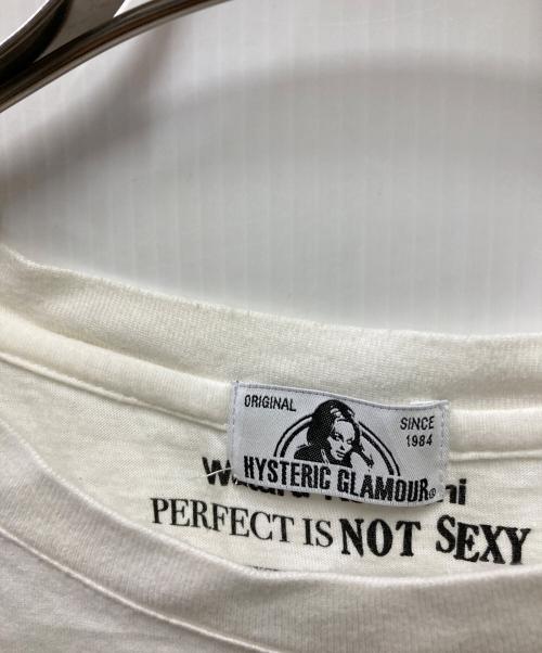 Hysteric Glamour（ヒステリックグラマー）Hysteric Glamour (ヒステリックグラマー) ノースリーブカットソー ホワイト サイズ:freeの古着・服飾アイテム