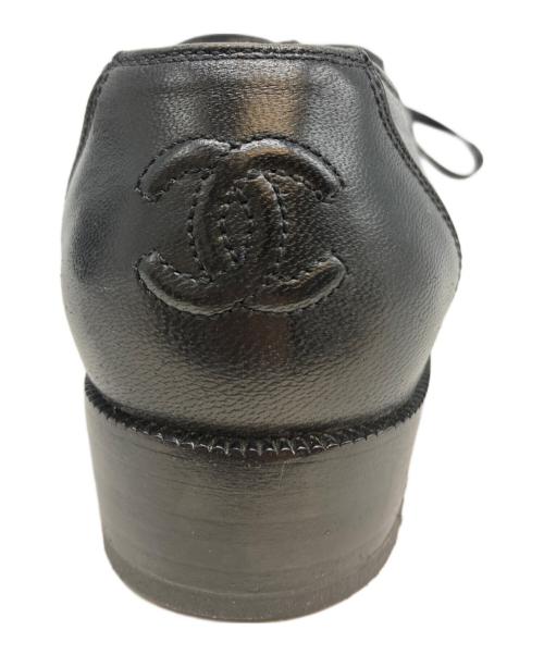 CHANEL（シャネル）CHANEL (シャネル) ココマークドレスシューズ ブラック サイズ:351/2の古着・服飾アイテム