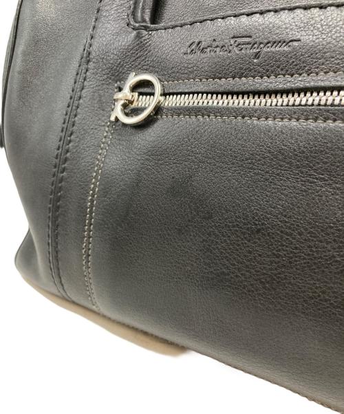Salvatore Ferragamo（サルヴァトーレ フェラガモ）Salvatore Ferragamo (サルヴァトーレ フェラガモ) ガンチーニハンドバッグ ブラックの古着・服飾アイテム