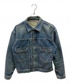 AVIREXアヴィレックス）の古着「TFQP DENIM JKT USED WASH」｜インディゴ