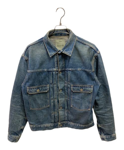 AVIREX（アヴィレックス）AVIREX (アヴィレックス) TFQP DENIM JKT USED WASH インディゴ サイズ:サイズ詳細参照の古着・服飾アイテム