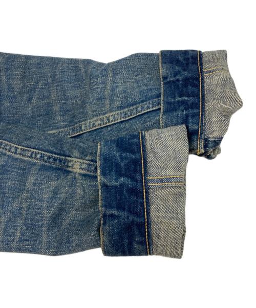 AVIREX（アヴィレックス）AVIREX (アヴィレックス) TFQP DENIM JKT USED WASH インディゴ サイズ:サイズ詳細参照の古着・服飾アイテム