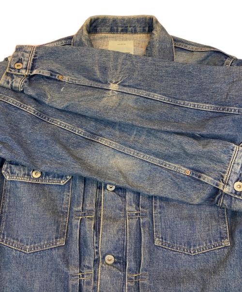 AVIREX（アヴィレックス）AVIREX (アヴィレックス) TFQP DENIM JKT USED WASH インディゴ サイズ:サイズ詳細参照の古着・服飾アイテム