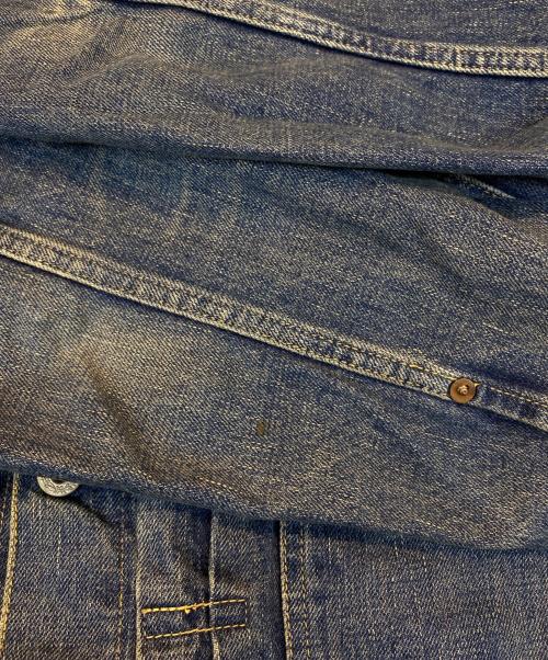 AVIREX（アヴィレックス）AVIREX (アヴィレックス) TFQP DENIM JKT USED WASH インディゴ サイズ:サイズ詳細参照の古着・服飾アイテム