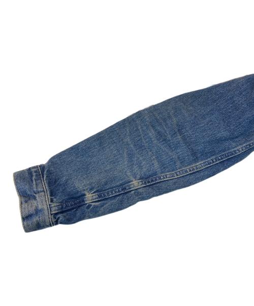AVIREX（アヴィレックス）AVIREX (アヴィレックス) TFQP DENIM JKT USED WASH インディゴ サイズ:サイズ詳細参照の古着・服飾アイテム
