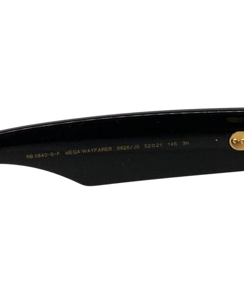 RAY-BAN（レイバン）RAY-BAN (レイバン) A$AP Rocky (エイサップ・ロッキー) MEGA WAYFARER BLACKED OUT COLLECTION ブラック サイズ:52□21-145の古着・服飾アイテム