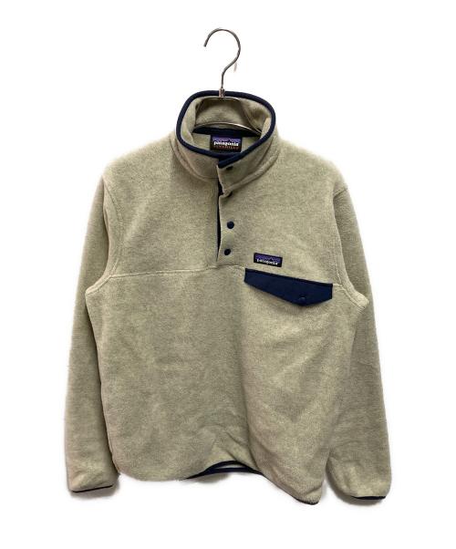 Patagonia（パタゴニア）Patagonia (パタゴニア) ライトウェイト・シンチラ・スナップT・プルオーバー ベージュ サイズ:xsの古着・服飾アイテム