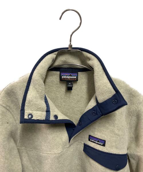 Patagonia（パタゴニア）Patagonia (パタゴニア) ライトウェイト・シンチラ・スナップT・プルオーバー ベージュ サイズ:xsの古着・服飾アイテム