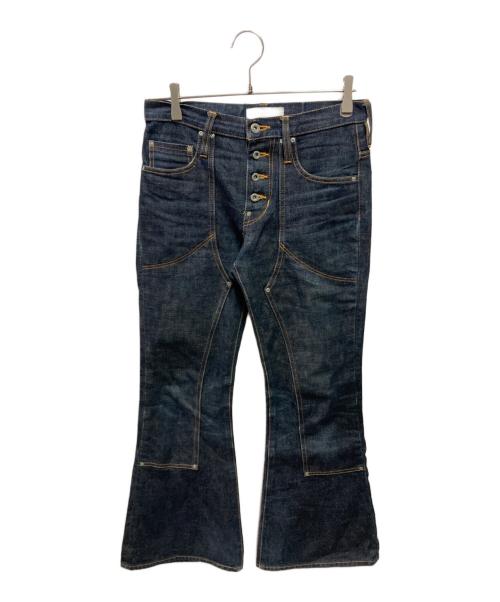 SUGARHILL（シュガーヒル）SUGARHILL (シュガーヒル) Rigid Double Knee Bell Bottom Denim インディゴ サイズ:1の古着・服飾アイテム