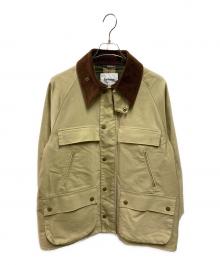 Barbour×nano・universe（バブアー×ナノ・ユニバース）の古着「別注OVERSIZE BEDALE」｜ベージュ