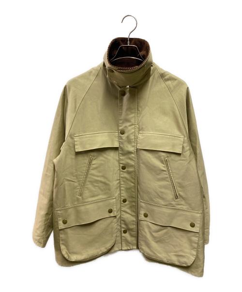 Barbour（バブアー）Barbour (バブアー) nano・universe (ナノ・ユニバース) 別注OVERSIZE BEDALE ベージュ サイズ:38の古着・服飾アイテム