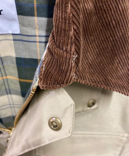 Barbour（バブアー）Barbour (バブアー) nano・universe (ナノ・ユニバース) 別注OVERSIZE BEDALE ベージュ サイズ:38の古着・服飾アイテム